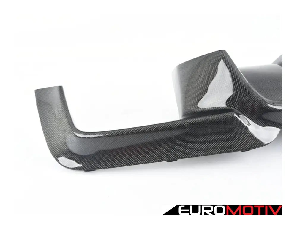 Carbon Fiber Rear Diffusor For Quad Exhaust - F10