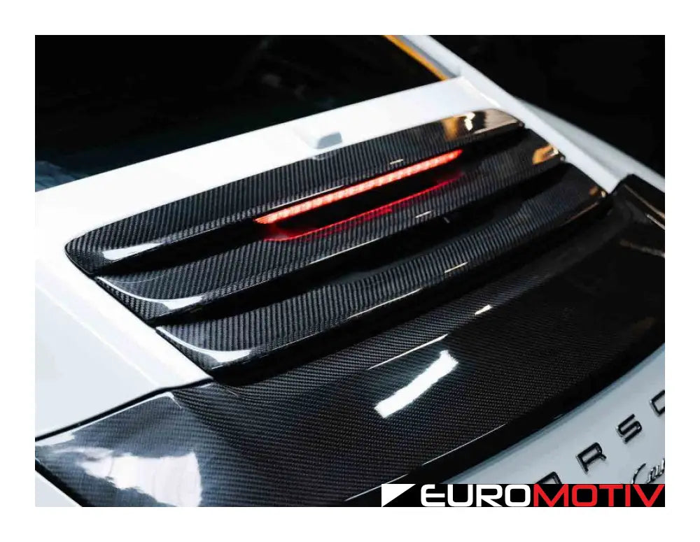 Carbon Fiber Replacement Rear Louvers