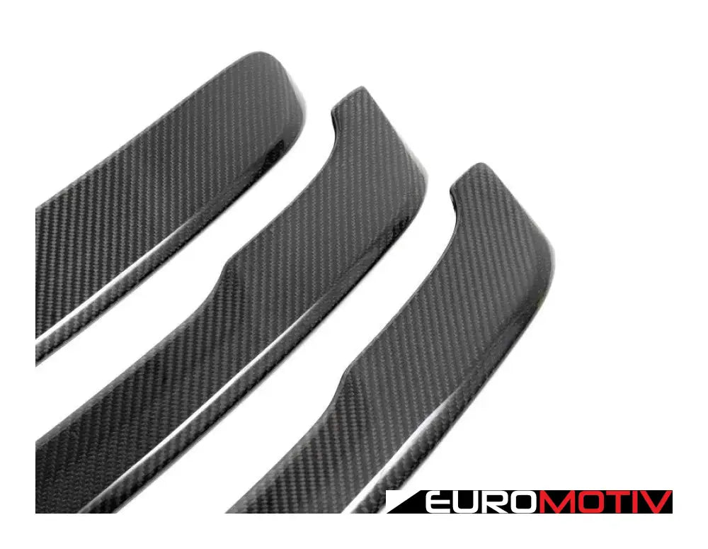 Carbon Fiber Replacement Rear Louvers