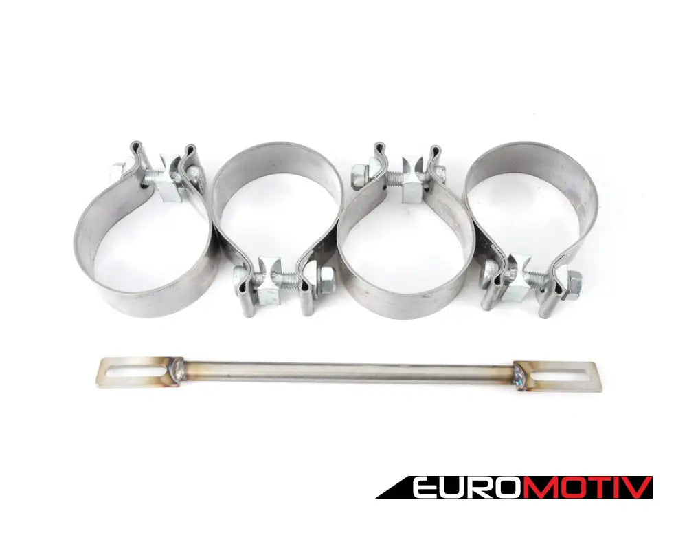 Cat-Back Exhaust Stainless Steel (Resonated)