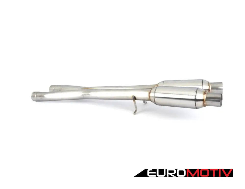 Cat-Back Exhaust Stainless Steel (Resonated)