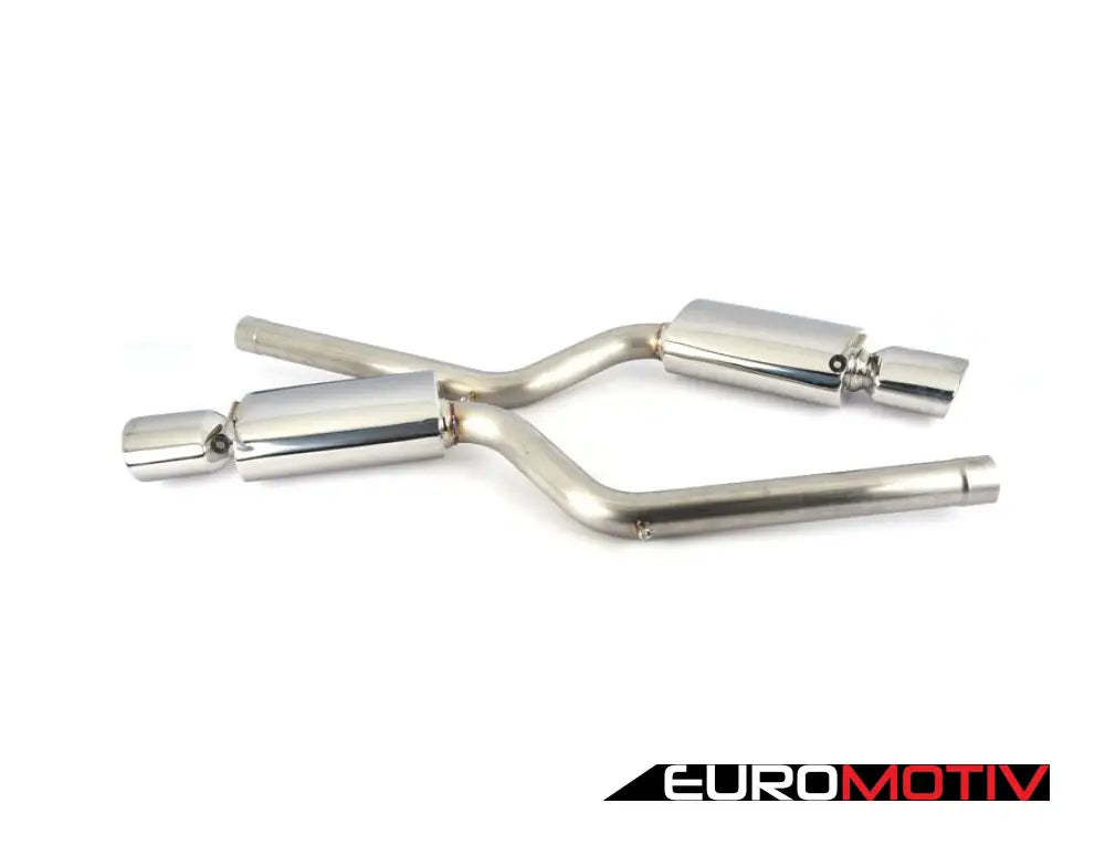 Cat-Back Exhaust Stainless Steel (Resonated)