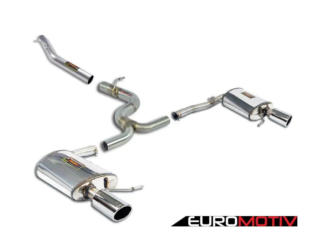 Cat-Back Exhaust System - Non-Resonated For Factory Rear Valance