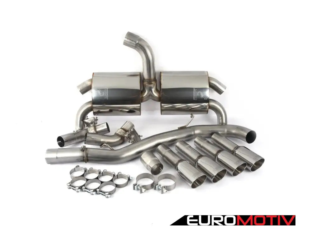 Cat-Back Exhaust System - Non-Resonated With Valves