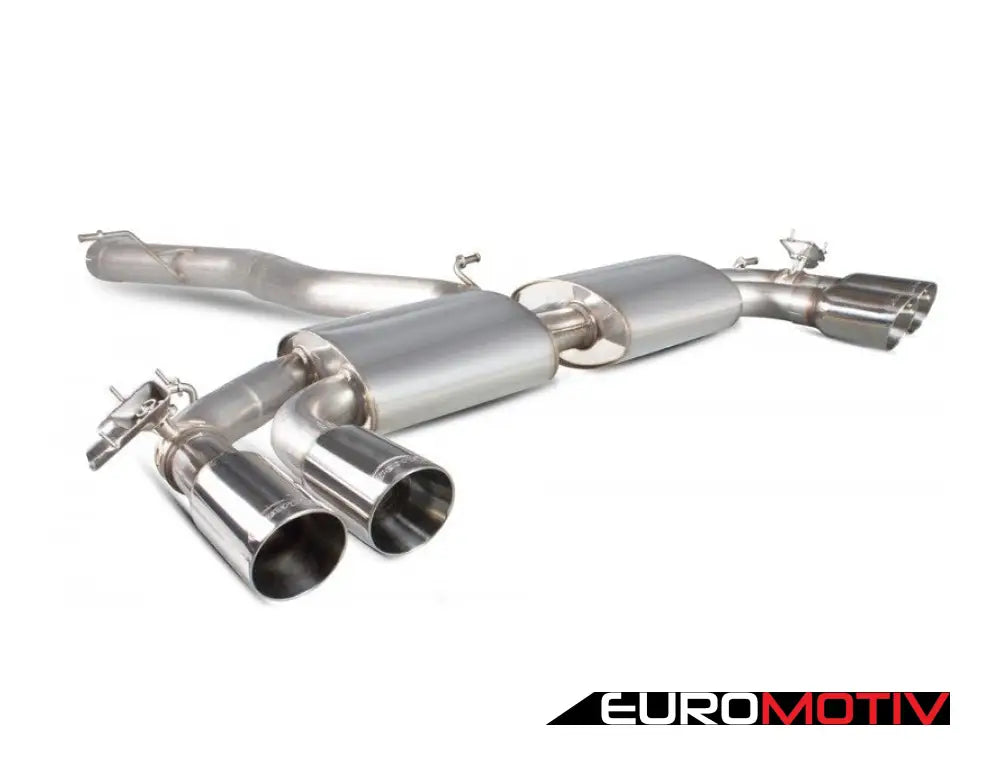 Cat-Back Exhaust System - Non-Resonated With Valves