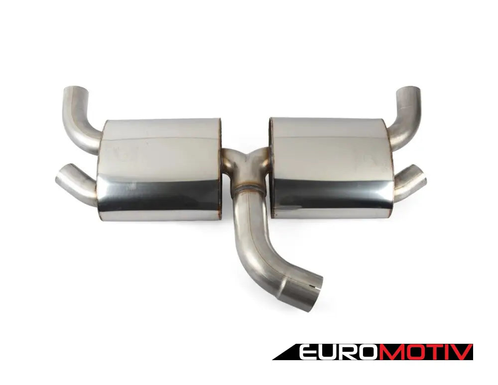 Cat-Back Exhaust System - Non-Resonated With Valves