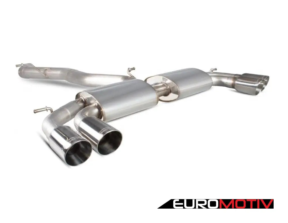 Cat-Back Exhaust System - Non-Resonated Without Valves