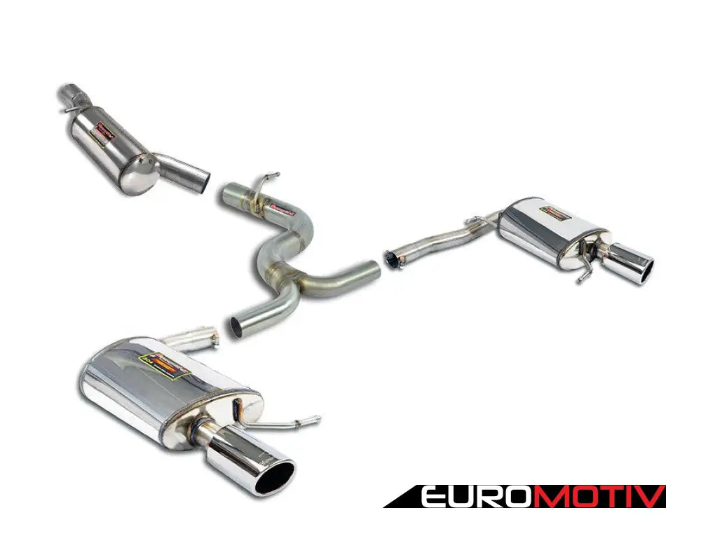 Cat-Back Exhaust System - Resonated For Factory Rear Valance