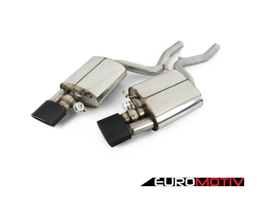 Cat-Back Exhaust System - Resonated With Evo Ceramic Tips