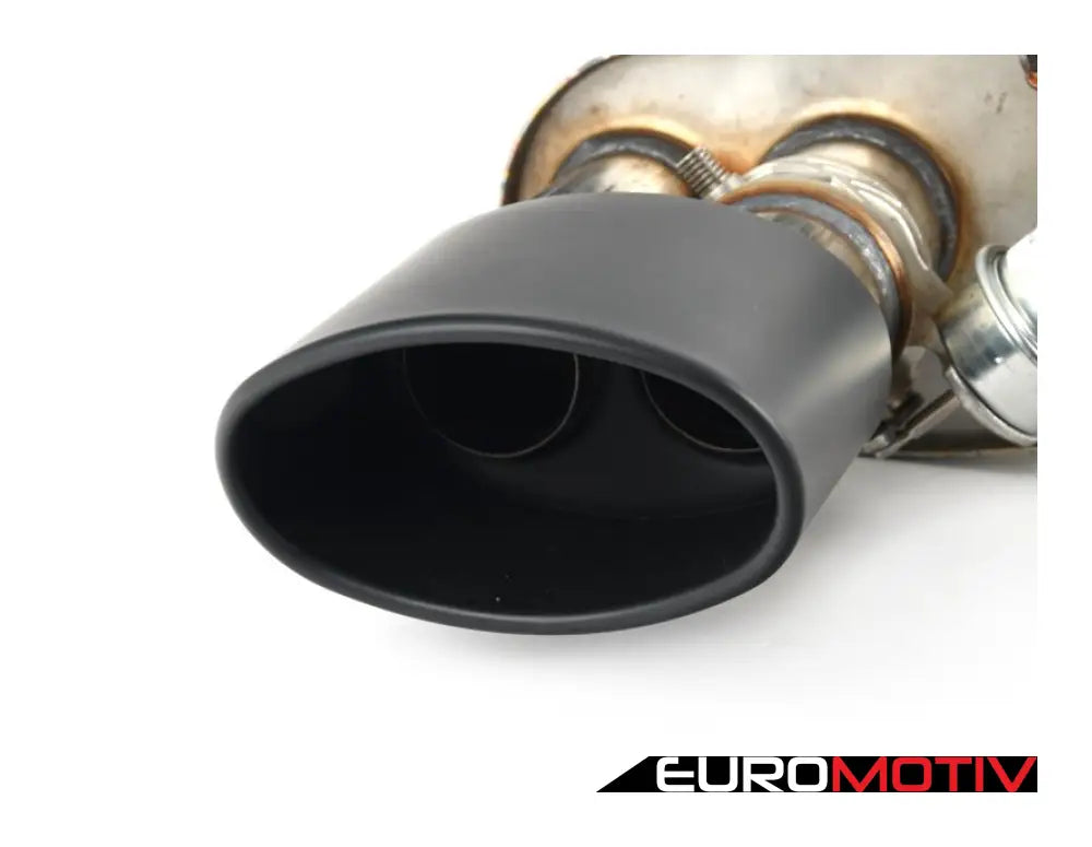 Cat-Back Exhaust System - Resonated With Evo Ceramic Tips