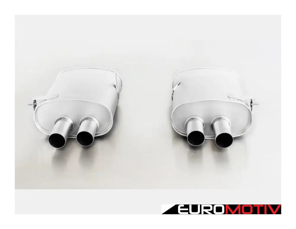 Cat Back Sport Exhaust System - With Chrome Tips