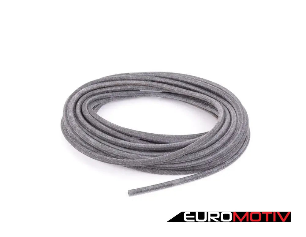 Cloth Braided Fuel/Vacuum Hose - Black 20 Meter