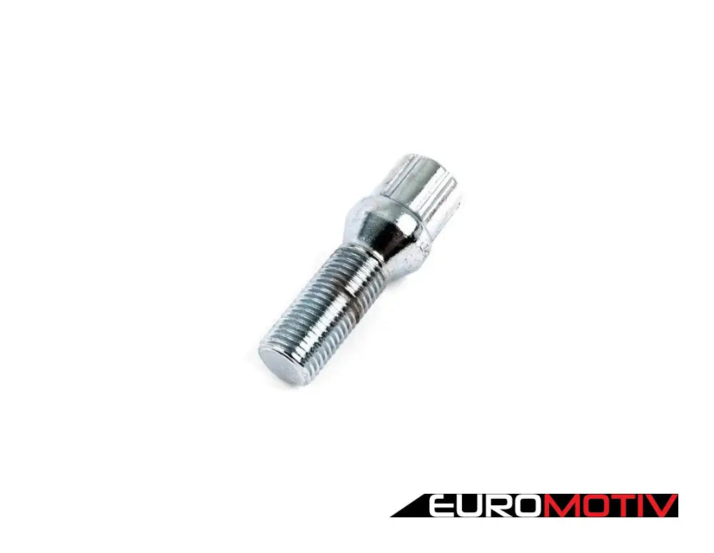 Conical Seat Tuner Spline Bolt Set - Medium Length Chrome