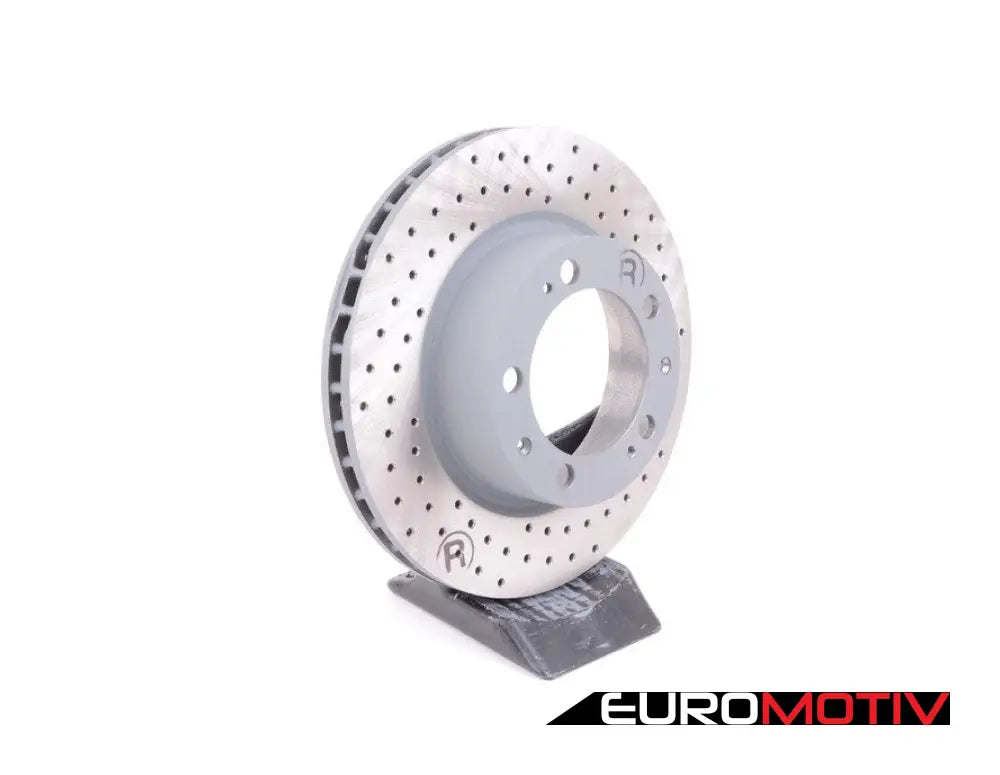 Cross-Drilled Front Brake Rotor - Priced Each 11.73’ (298Mm)