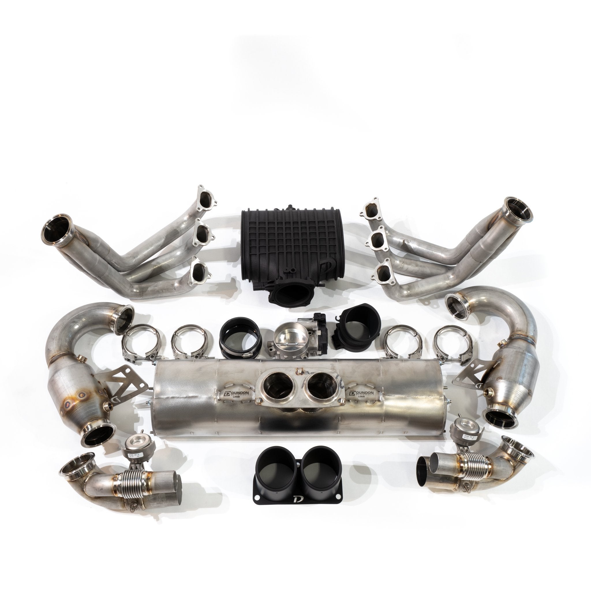 D3 Street Header/93mm Intake Kit/Optional Lifetime Muffler Power Package (2018-2019 991.2 Touring)