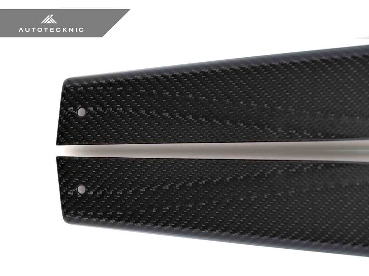 AutoTecknic F97 X3M / F98 X4M Dry Carbon Fiber Side Sill Set