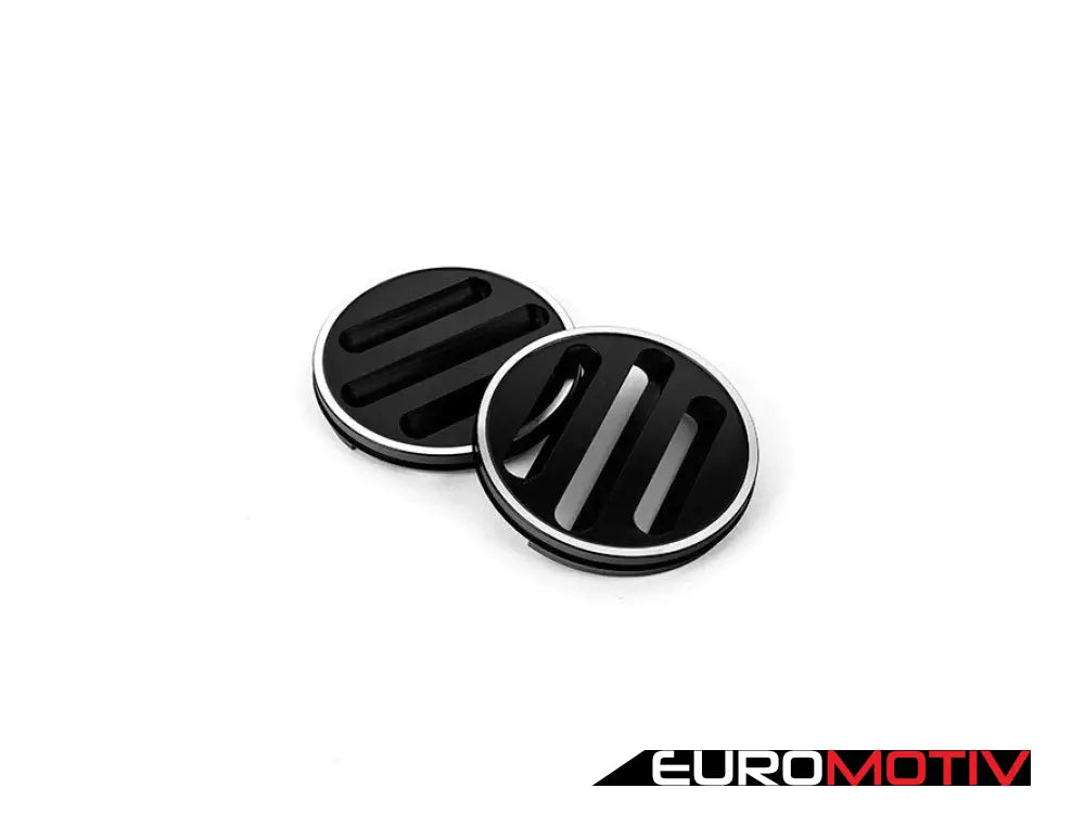 Dash Vent Set - Black Anodized