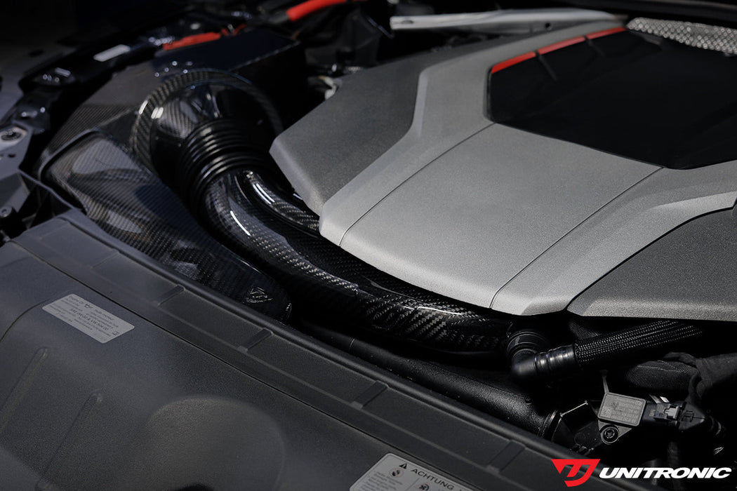 UNITRONIC CARBON FIBER INTAKE SYSTEM WITH TURBO INLET FOR B9 RS5 2.9T