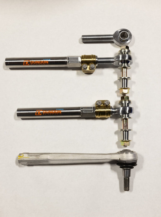 Dundon Motorsports Extended Length Titanium Tie Rod End Set - GT3/RS & GT4/RS
