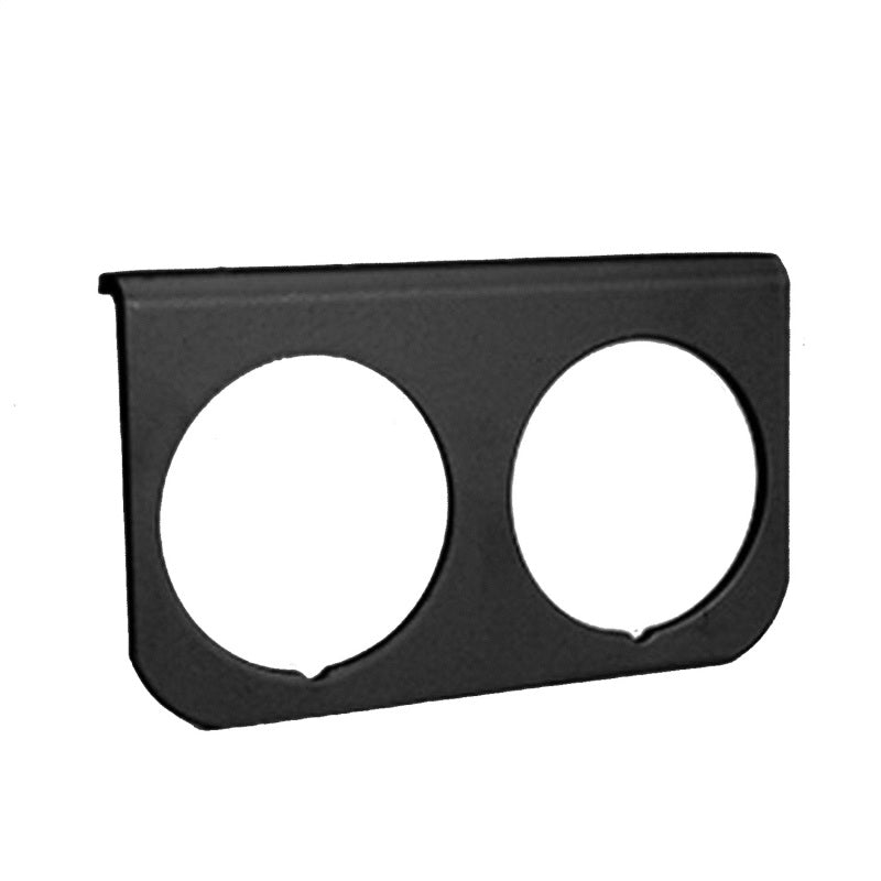 Autometer 2-1/16in Black 2-Hole Gauge Panel