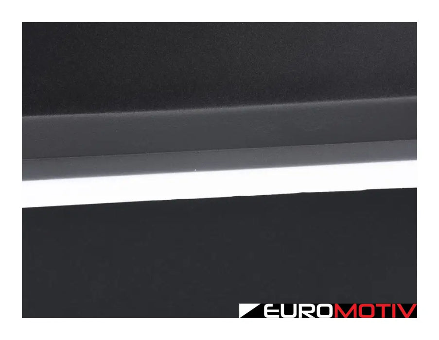 E36 Coupe Door Panels Mirror Switch Cut Out - Blue Pull Strap