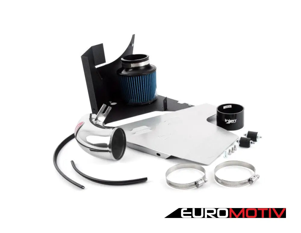 E36 Injen Polished Air Intake W/ Heat-Shield And Louvered Top Cover