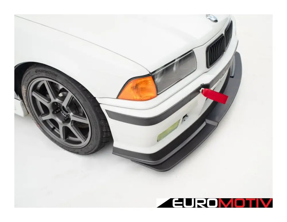 E36 M3 Modular Front Lip Splitter & Aluminum Skid Plate Kit