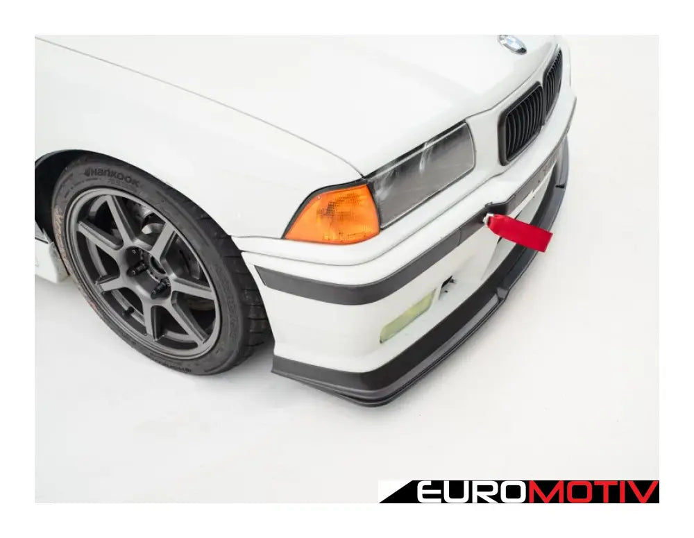 E36 M3 Modular Front Lip Splitter & Aluminum Skid Plate Kit