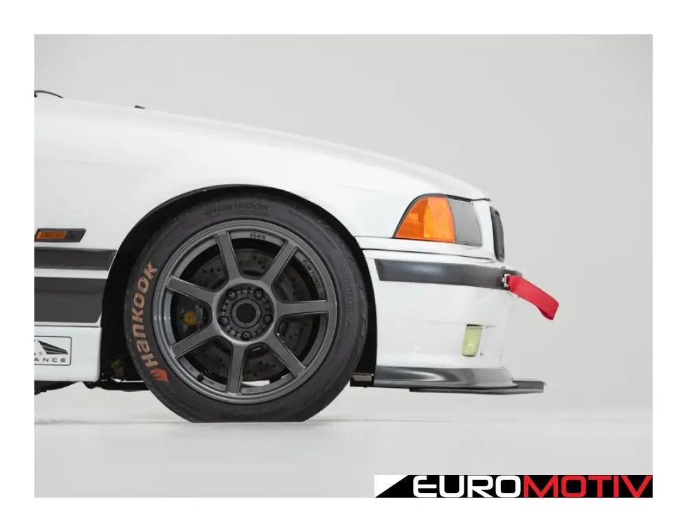 E36 M3 Modular Front Lip Splitter & Aluminum Skid Plate Kit