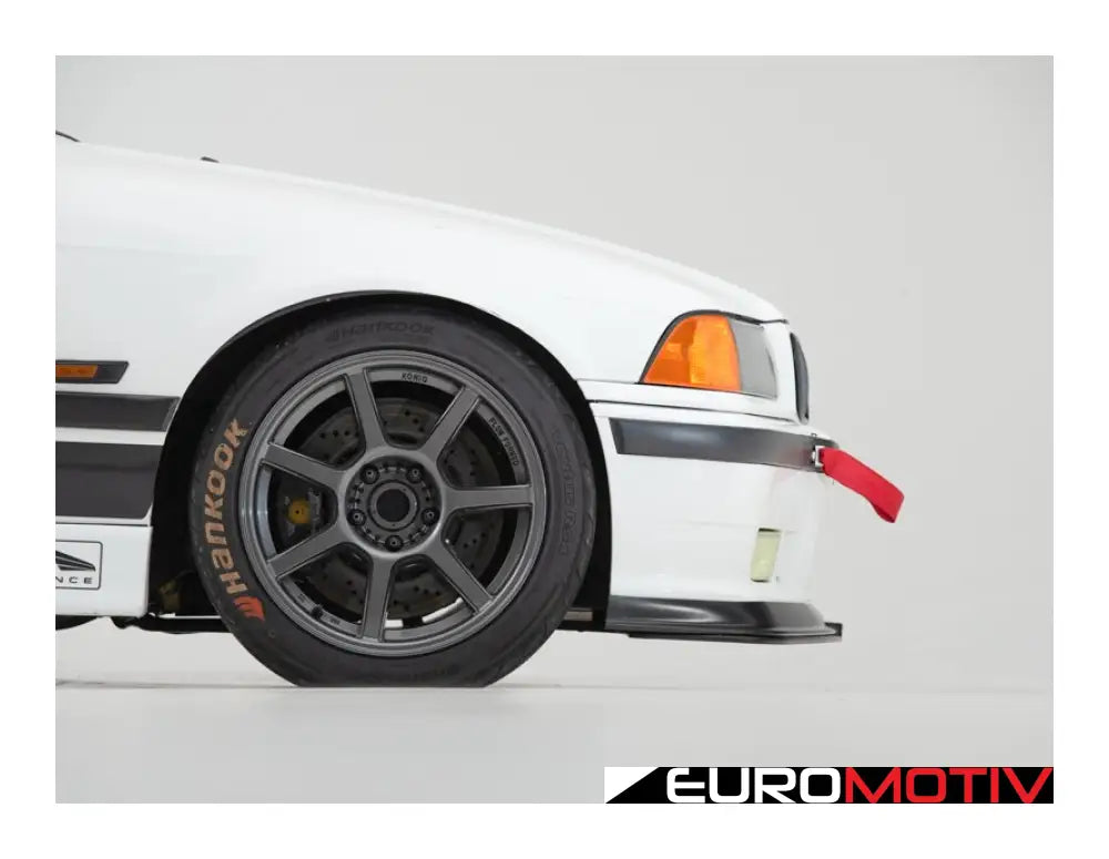 E36 M3 Modular Front Lip Splitter & Aluminum Skid Plate Kit