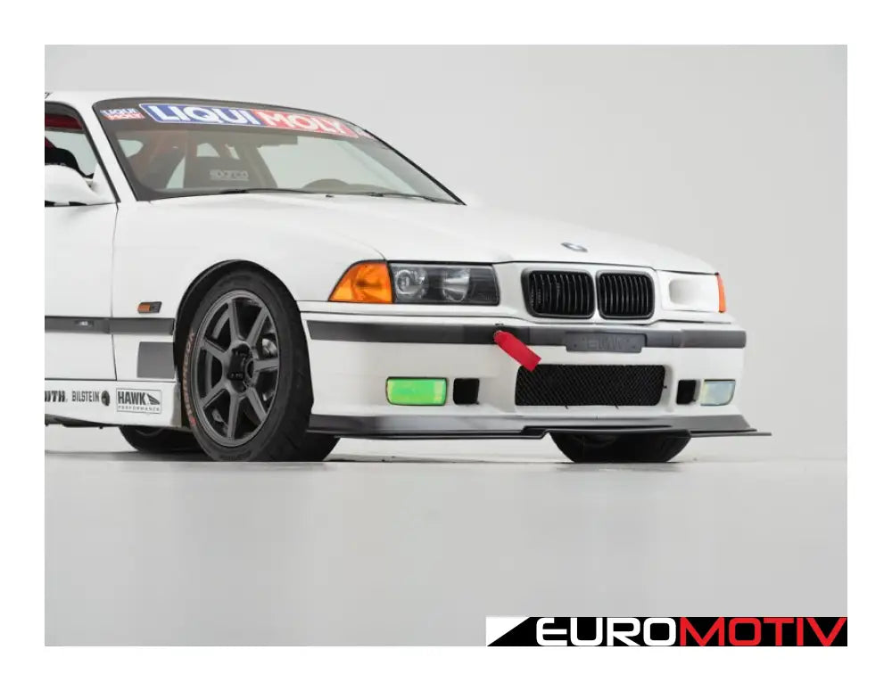 E36 M3 Modular Front Lip Splitter & Aluminum Skid Plate Kit