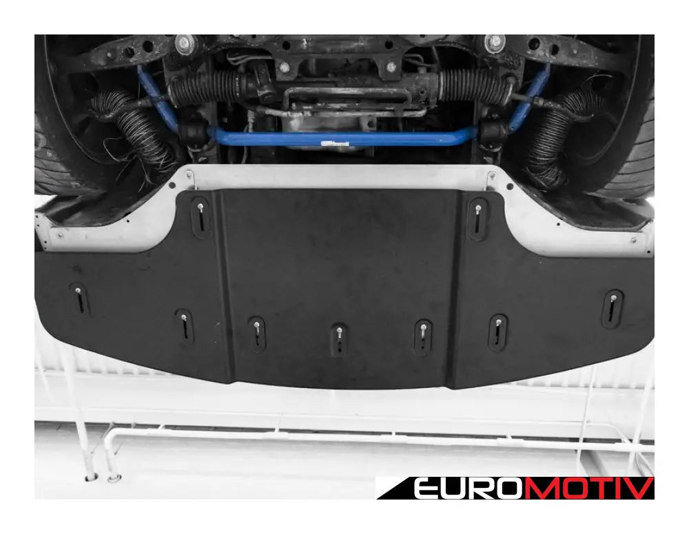 E36 M3 Modular Front Lip Splitter & Aluminum Skid Plate Kit