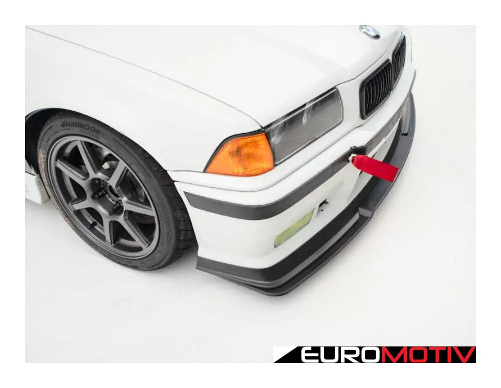 E36 M3 Modular Front Lip Splitter & Aluminum Skid Plate Kit