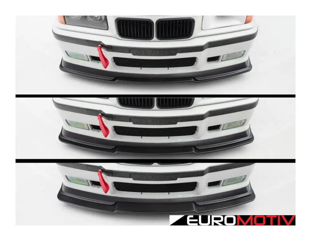 E36 M3 Modular Front Lip Splitter & Aluminum Skid Plate Kit