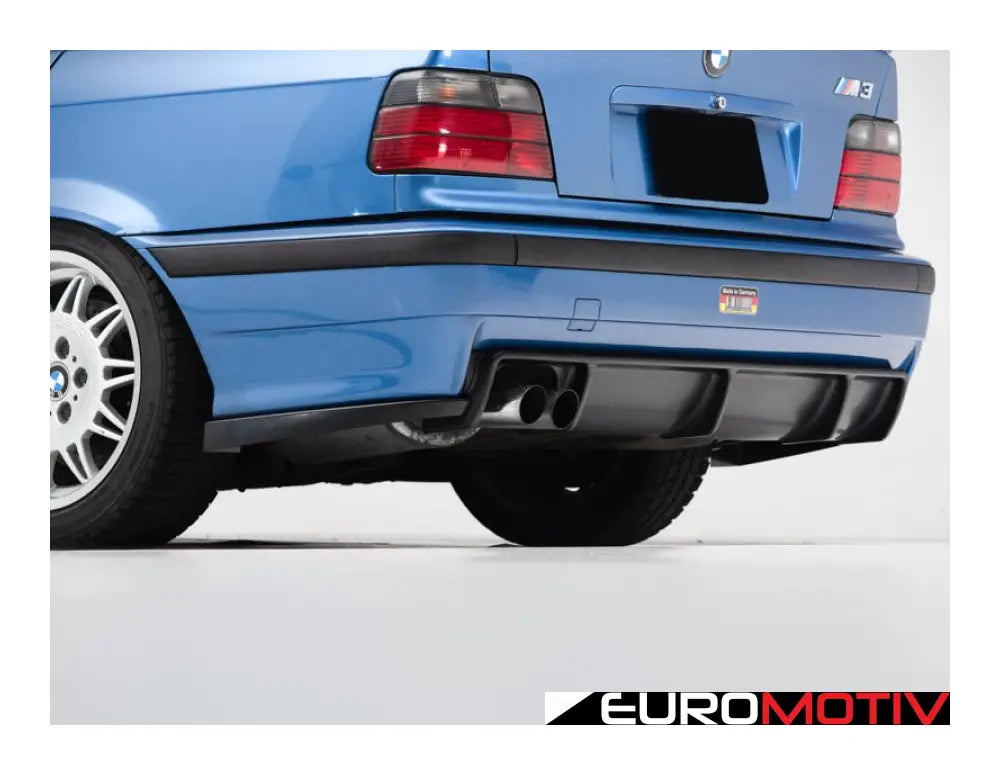 E36 M3 Turner Motorsport Abs Diffuser - Smooth Matte Black