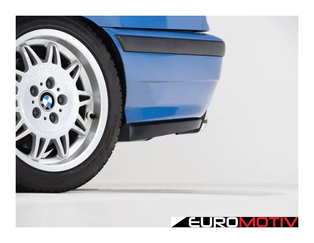 E36 M3 Turner Motorsport Abs Diffuser - Smooth Matte Black