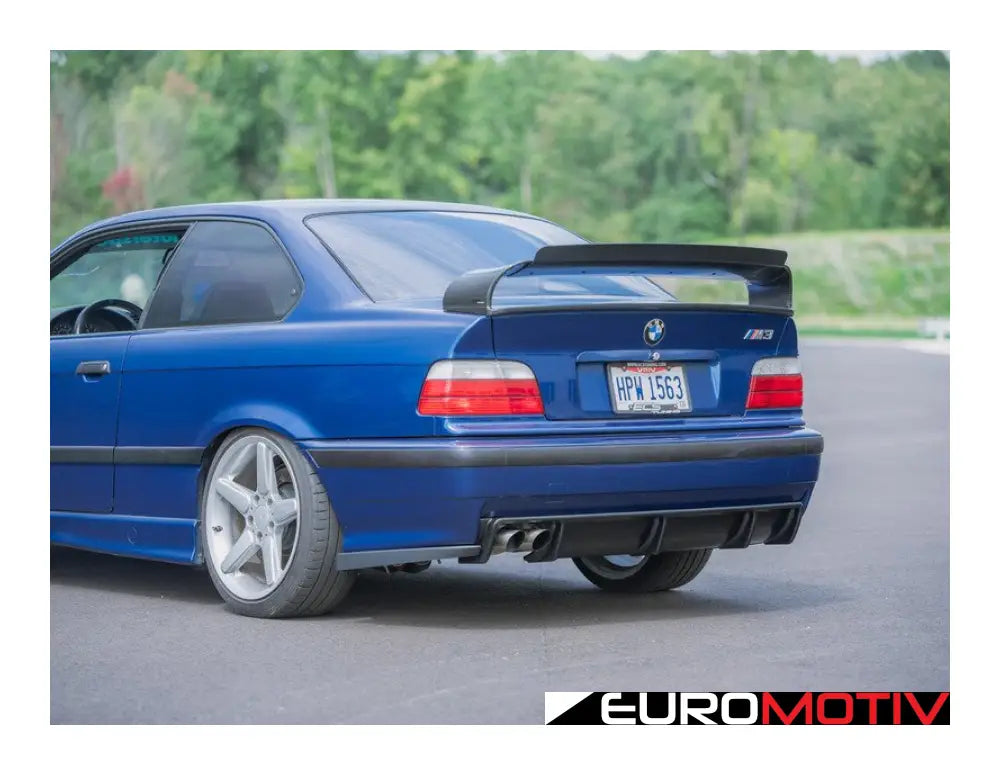 E36 M3 Turner Motorsport Abs Diffuser - Textured Matte Black