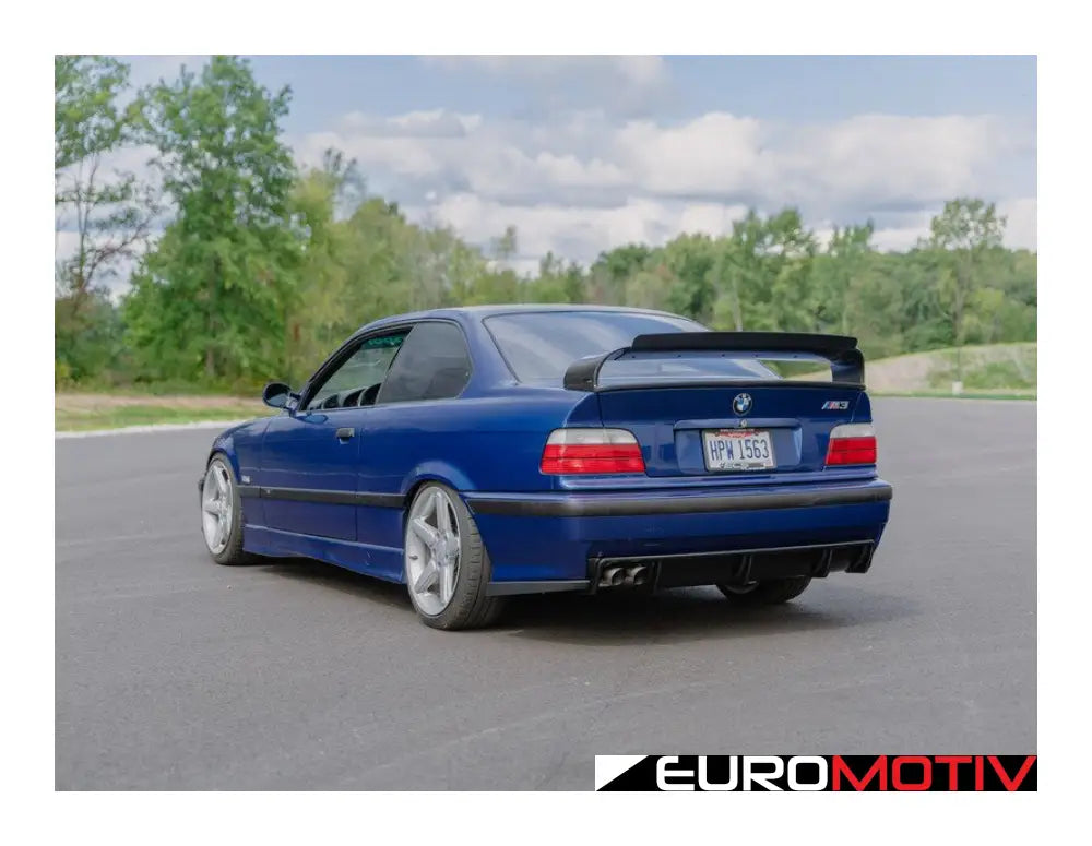 E36 M3 Turner Motorsport Abs Diffuser - Textured Matte Black