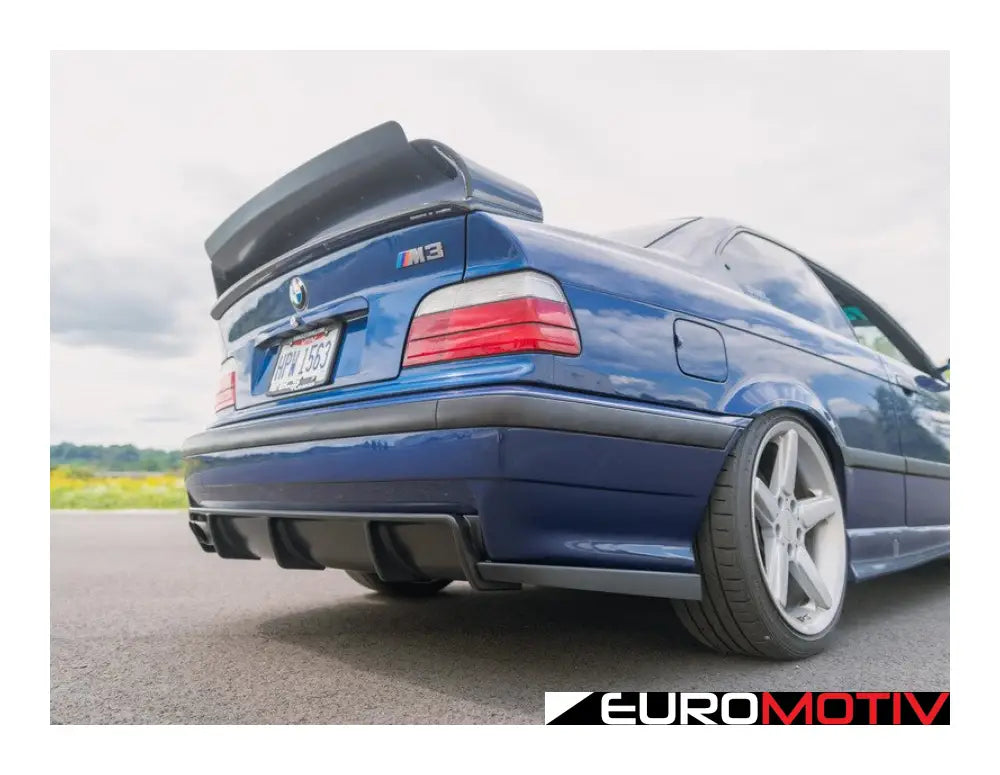 E36 M3 Turner Motorsport Abs Diffuser - Textured Matte Black