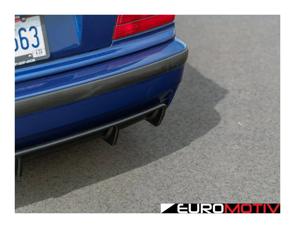 E36 M3 Turner Motorsport Abs Diffuser - Textured Matte Black