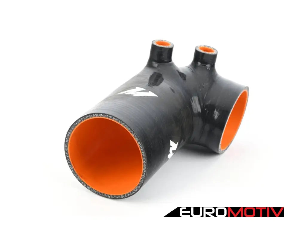 E36/Z3 3.5’ Silicone Intake Boot - Black/Red