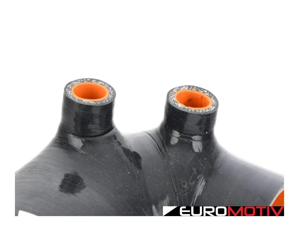 E36/Z3 3.5’ Silicone Intake Boot - Black/Red