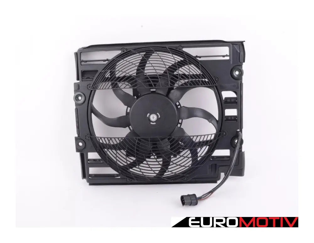 E39 Auxiliary Fan Assembly With Shroud For A/C Condenser