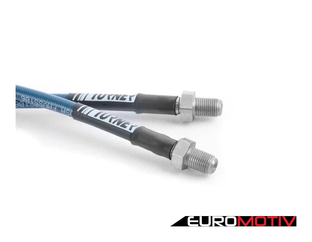 E39 Turner Motorsport Stainless Steel Brake Lines - Front