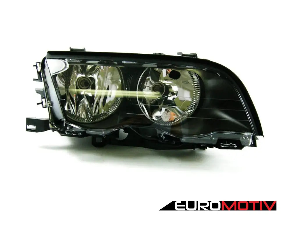 E46 Halogen Headlight Assembly - Right