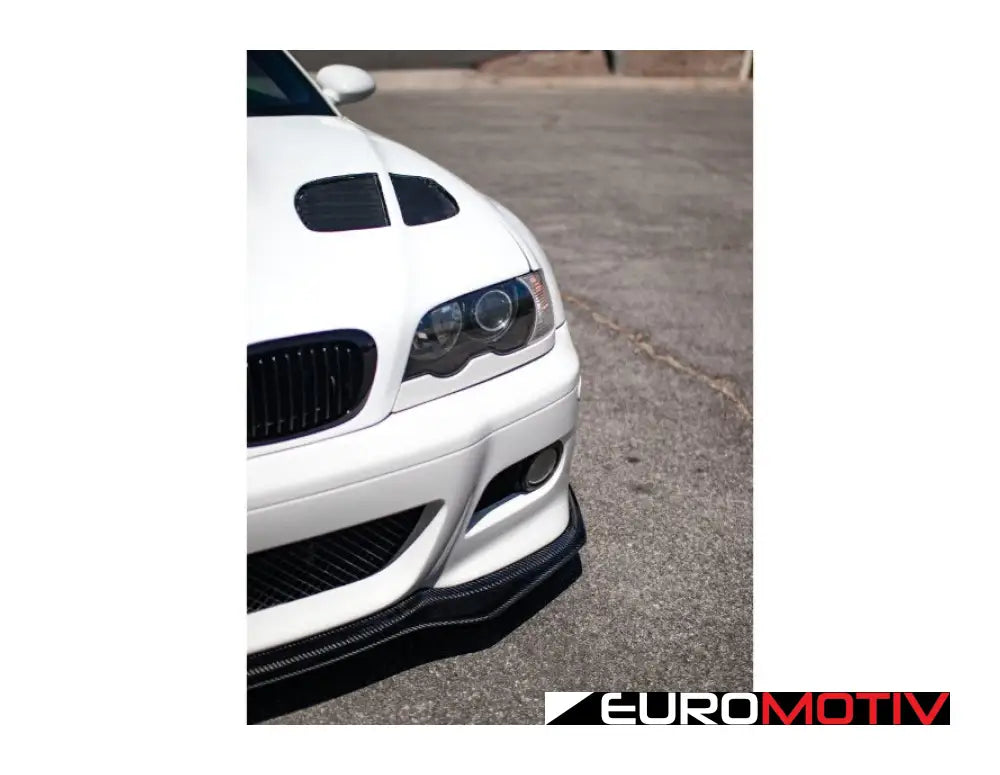 E46 M3 Carbon Fiber Front Lip