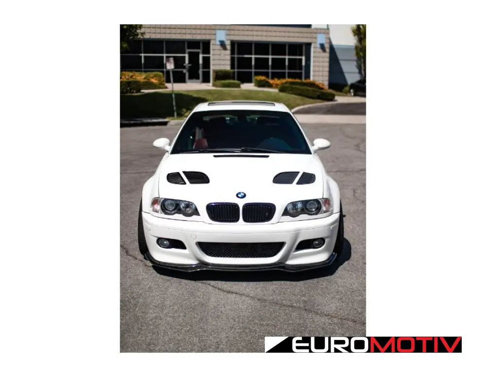 E46 M3 Carbon Fiber Front Lip