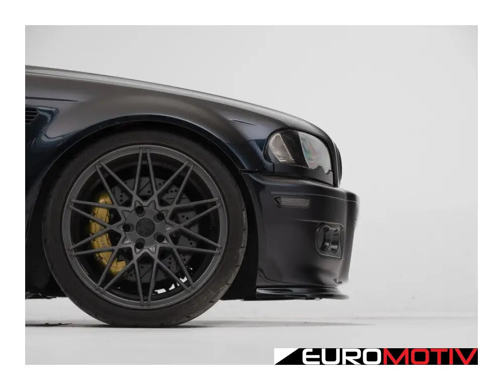 E46 M3 Gloss Black Front Lip