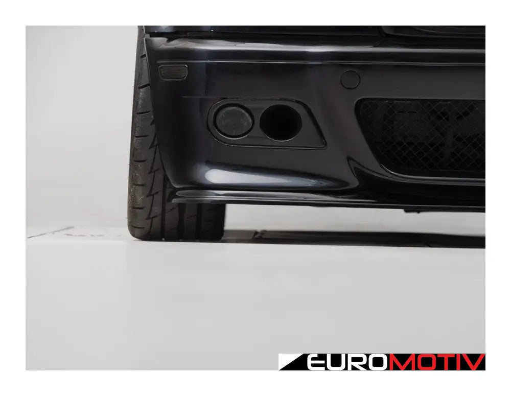 E46 M3 Gloss Black Front Lip