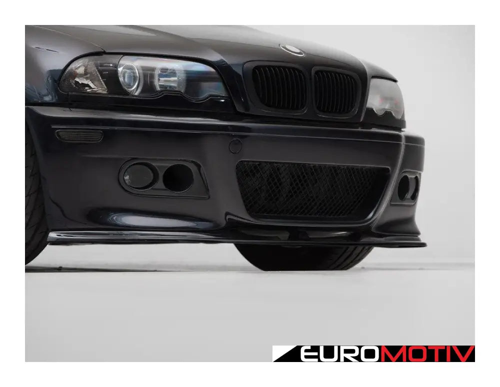 E46 M3 Gloss Black Front Lip